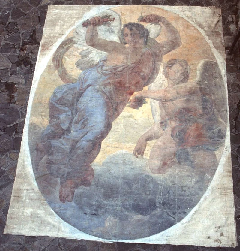 Abacuc trasportato dall'angelo